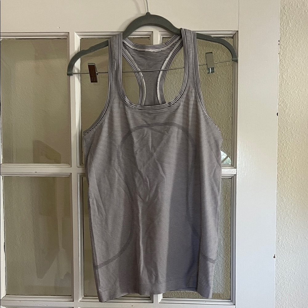 Striped Racerback Tank Top